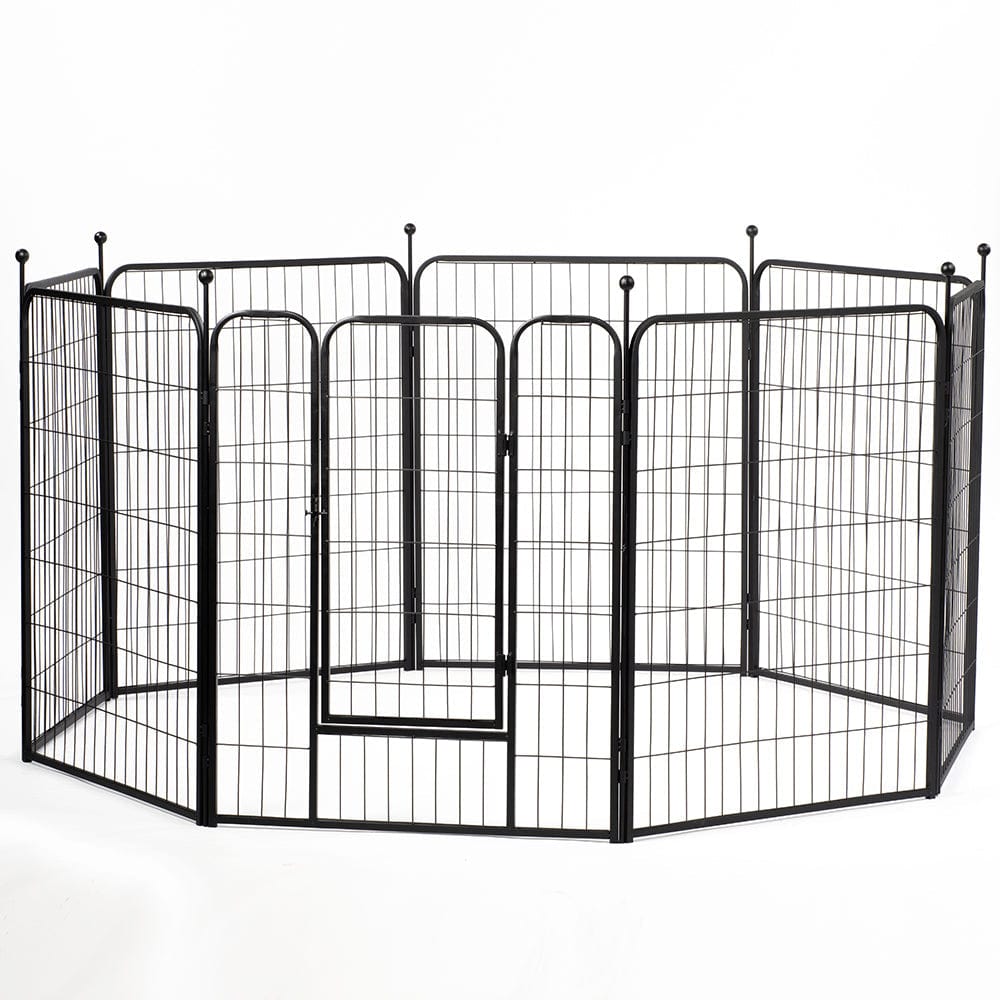 FluffyPaw Heavy Duty 8 Panel Dog Playpen 40"