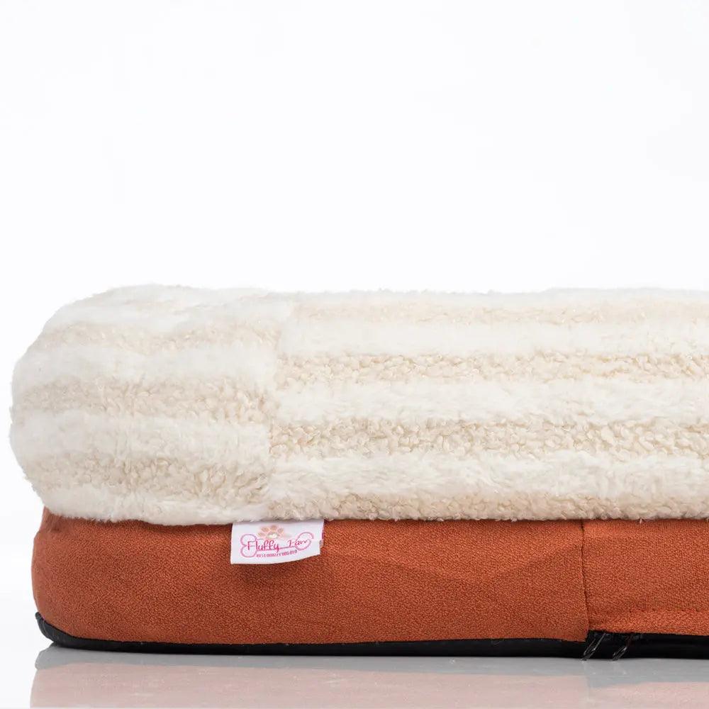 FluffyPaw Orthopedic Memory Foam Pet Bed