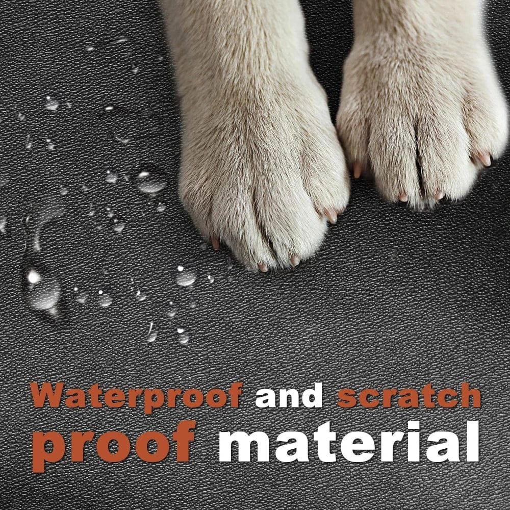 FluffyPaw Waterproof Dog Car Seat Cover – Rear Seat Protector