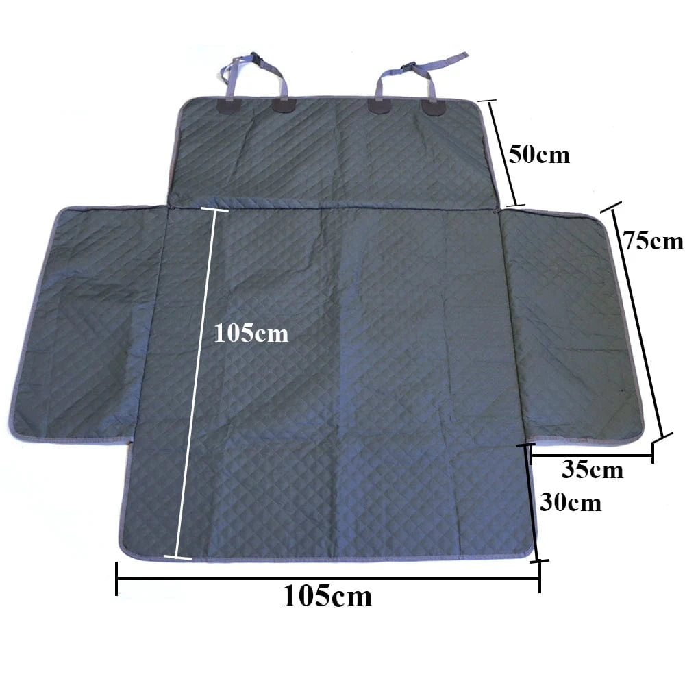 FluffyPaw Waterproof Dog Car Seat Cover & Trunk Mat – SUV Cargo Liner