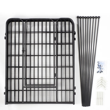 8 Panel Pet Playpen 40" FluffyPaw