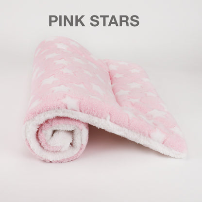 Soft Flannel Thickened Fleece Blanket Pad