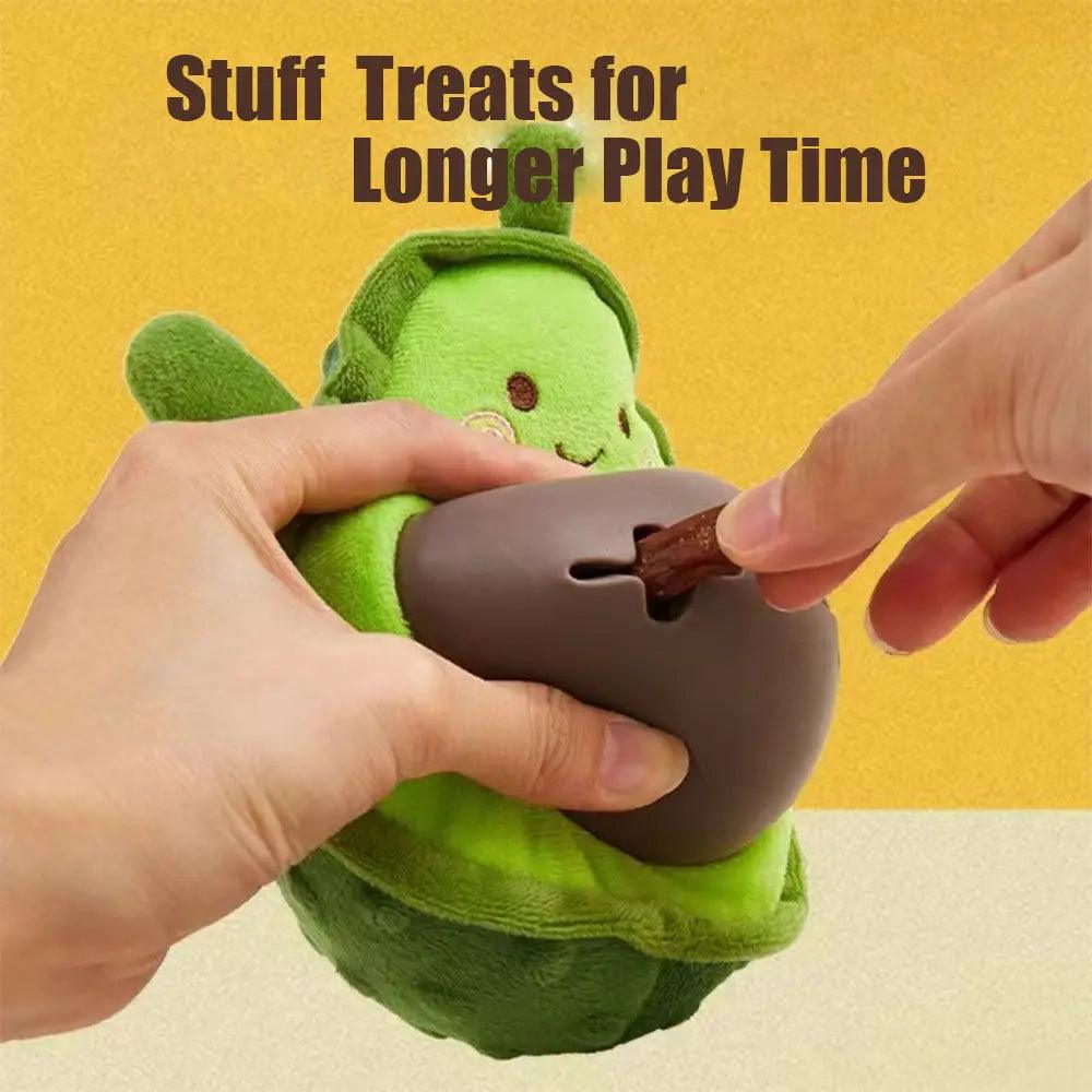 Premium Dog Treat Dispenser Toy - FluffyPaw