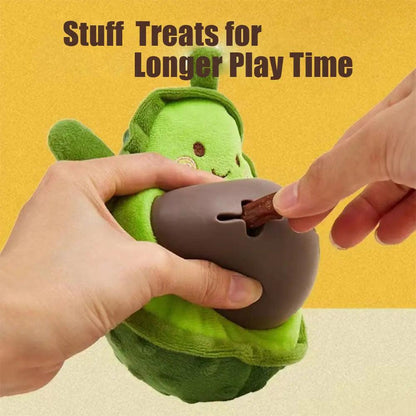 Premium Dog Treat Dispenser Toy - FluffyPaw