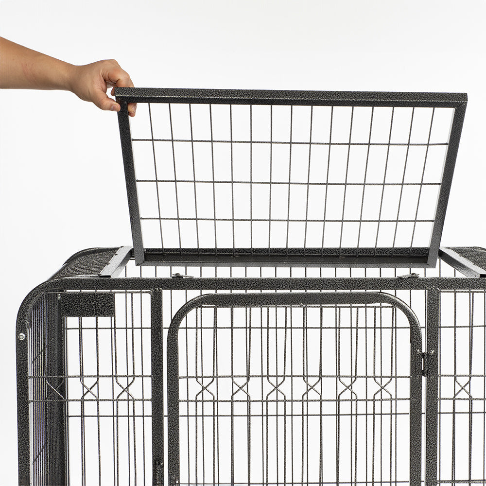 37" Heavy Duty Dog Kennel FluffyPaw
