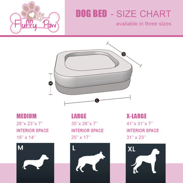 Orthopedic Memory Foam Pet Bed