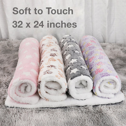 Soft Flannel Thickened Fleece Blanket Pad