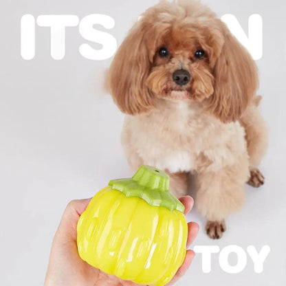 FluffyPaw Cute Veggie Squeaky Dog Chew Toy