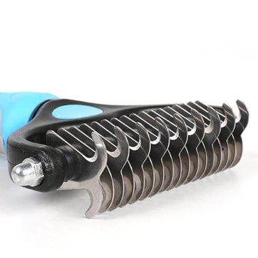 FluffyPaw Dog DeShedding Grooming Brush