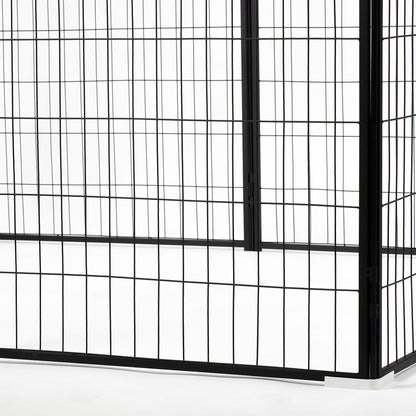 FluffyPaw Heavy Duty 8 Panel Dog Playpen 40"