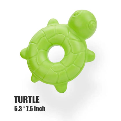 FluffyPaw Premium Cute Squeaky Dog Chew Toy Turtle