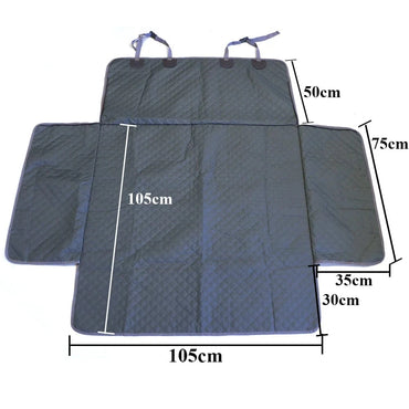 FluffyPaw Waterproof Dog Car Seat Cover & Trunk Mat – SUV Cargo Liner