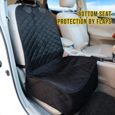 FluffyPaw Waterproof Dog & Cat Car Front Seat Cover for Cars & SUVs